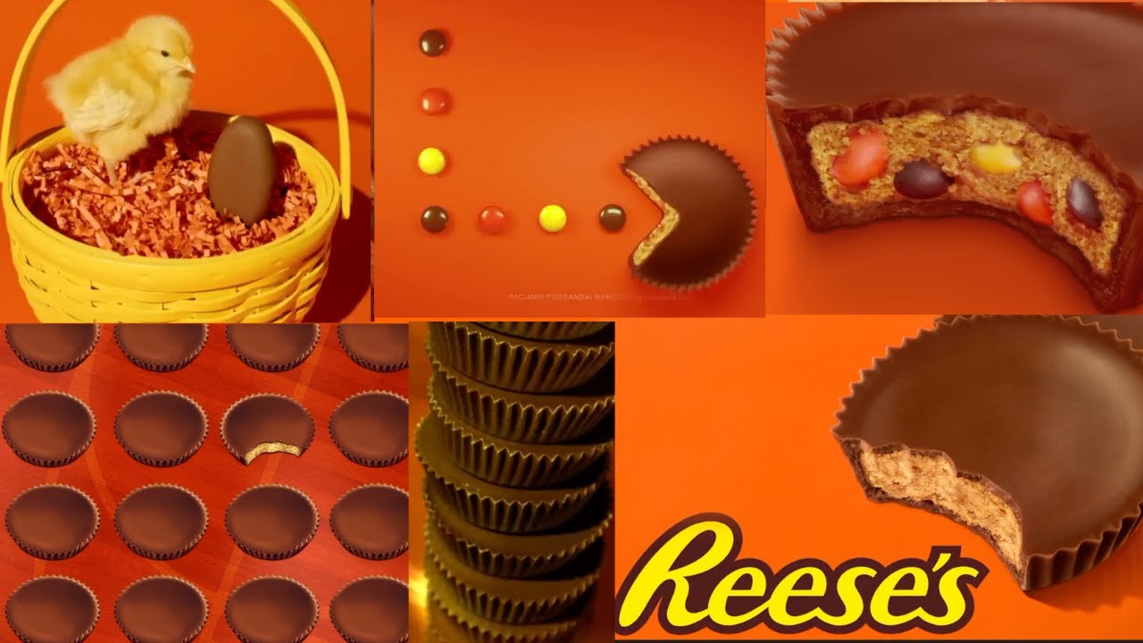 Подборка рекламных роликов Reese's. Все рекламы конфет и арахисового масла