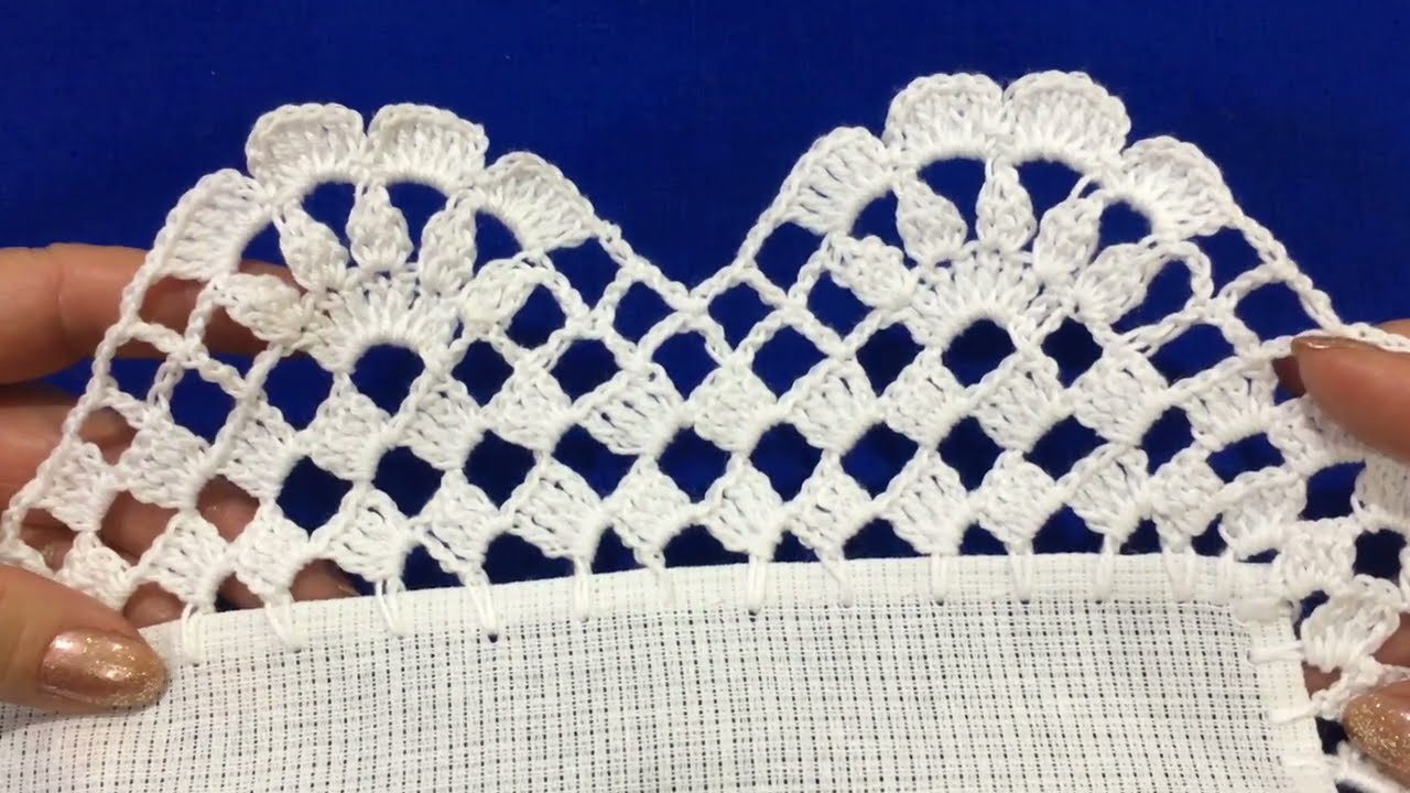 PUNTILLA FACIL  89 UNA SOLA VUELTA  PARA MANTEL