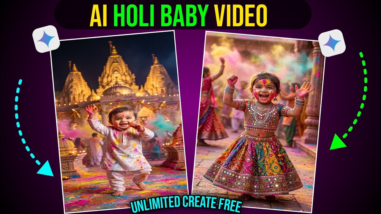 Ai Baby Holi Dance Video Kaise Banaye free || Ai se baby dance Video kaise generate kare || ai se 