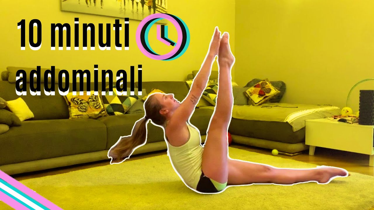 10 minuti addominali per ginnaste e non - core workout