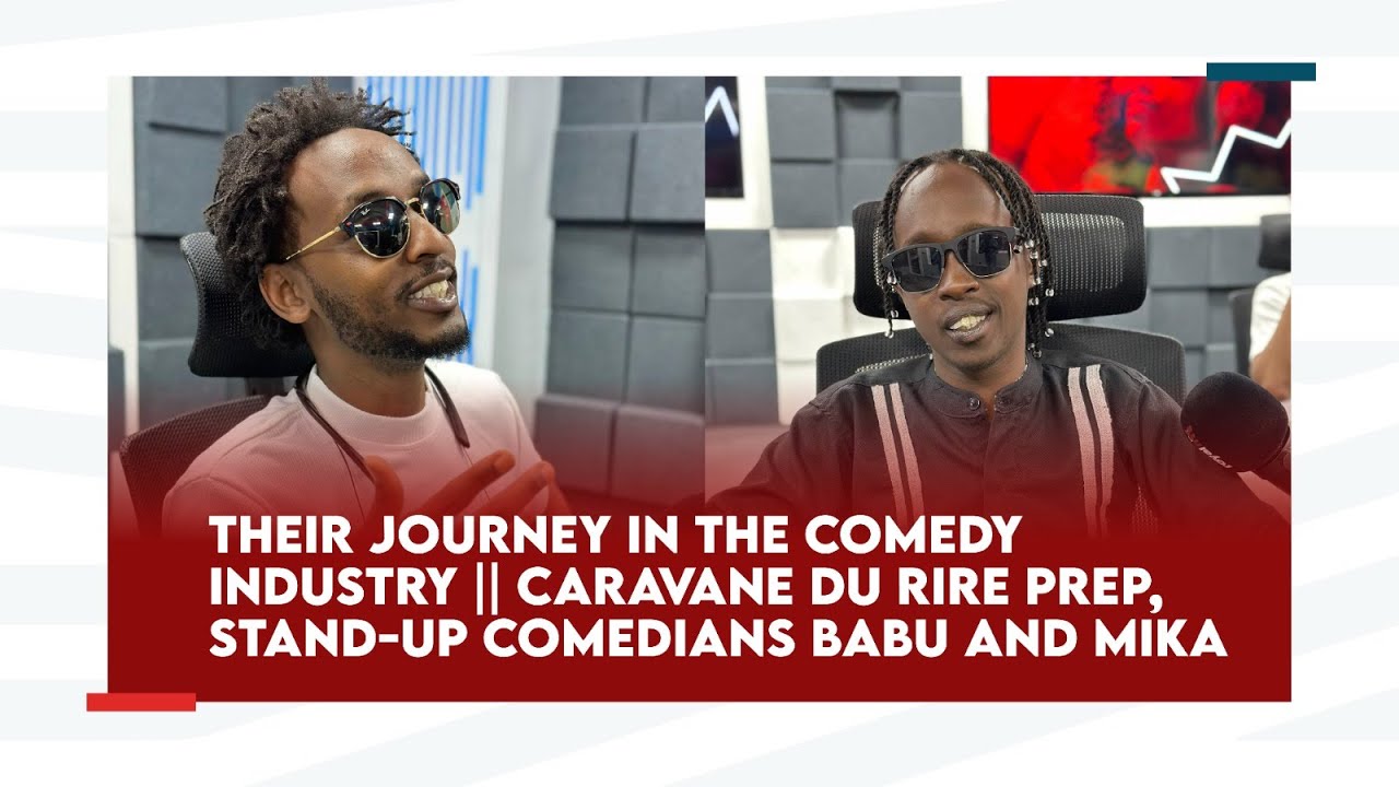 Their journey in the comedy industry | Caravane du Rire prep | Stand-up comedians Babu and Mika