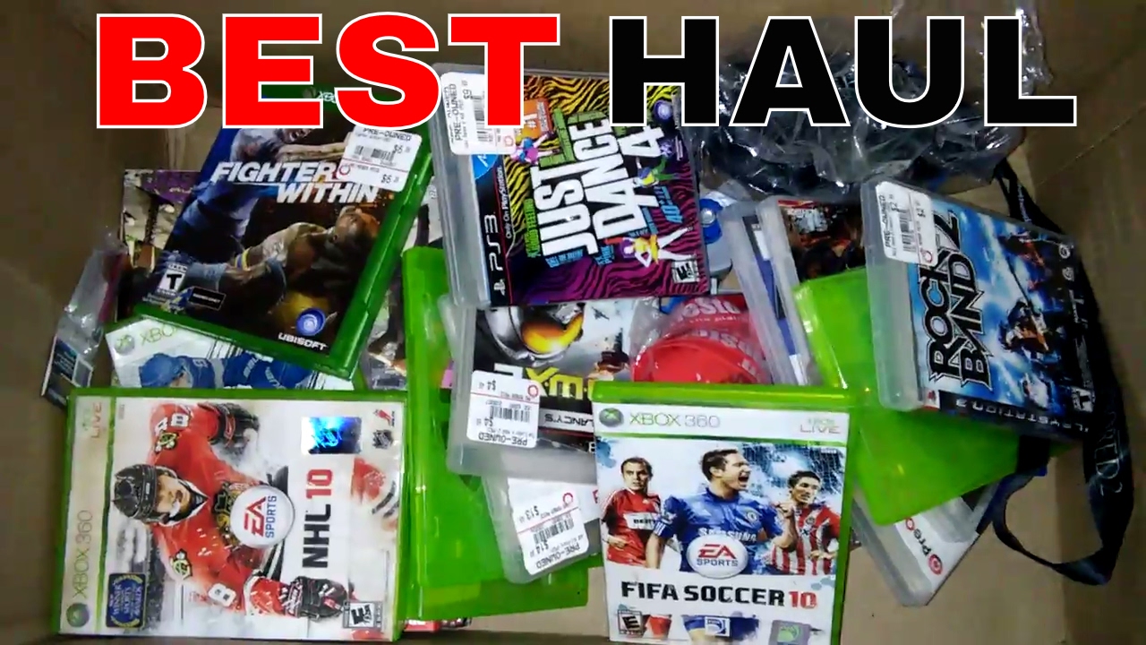 BEST!!! Gamestop Dumpster Dive Night #164