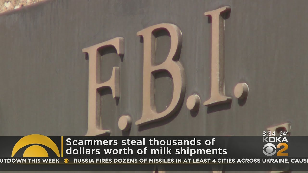Scammers steal thousands of dollars worth of milk shipments