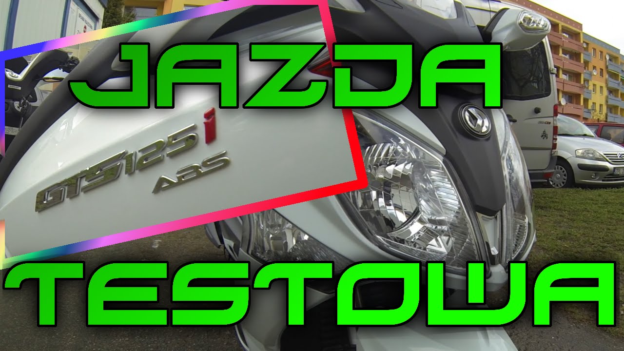 SYM GTS 125i ABS START STOP | Prezentacja, brzmienie, Vmax | JAZDA TESTOWA #7