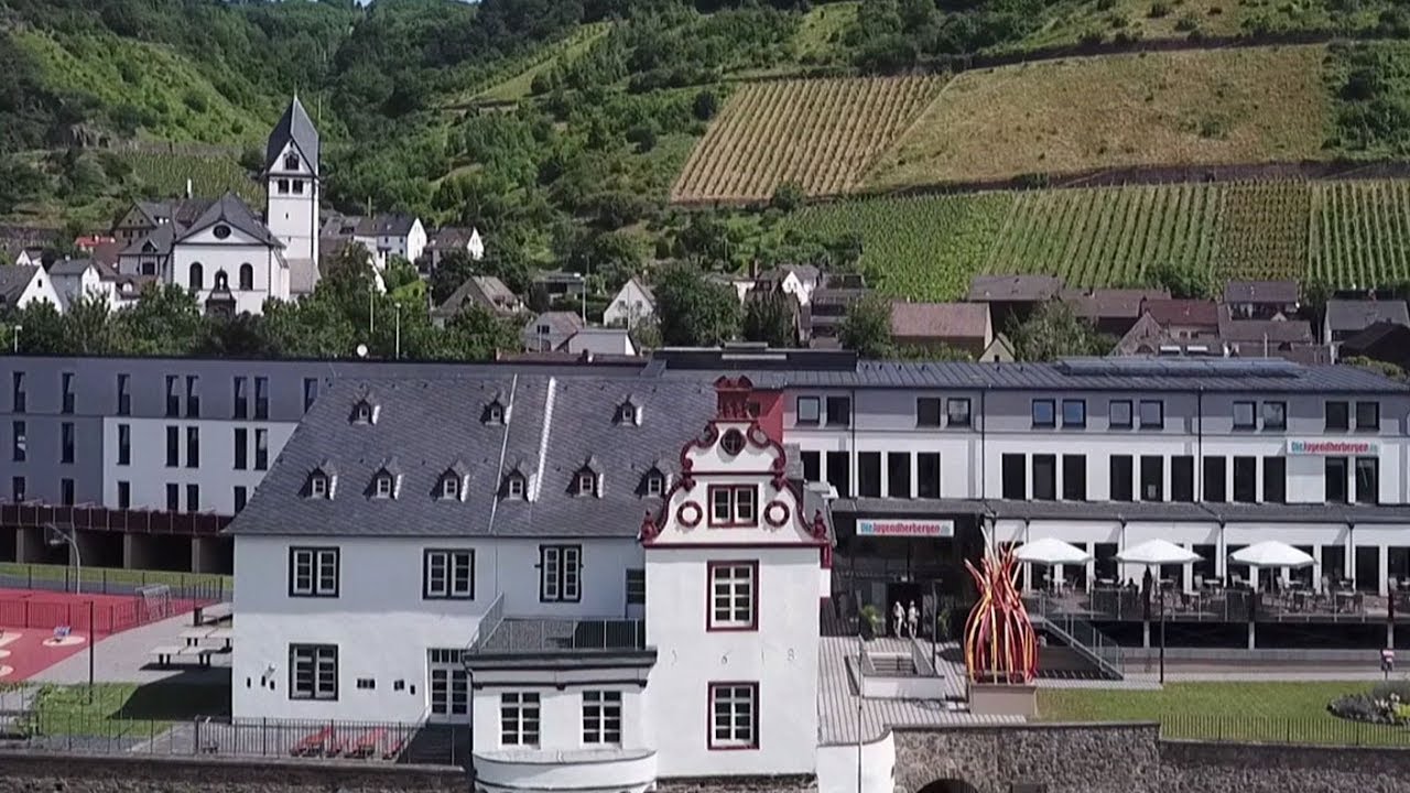 Die Jugendherberge Kloster Leutesdorf | SWR | Landesschau Rheinland-Pfalz