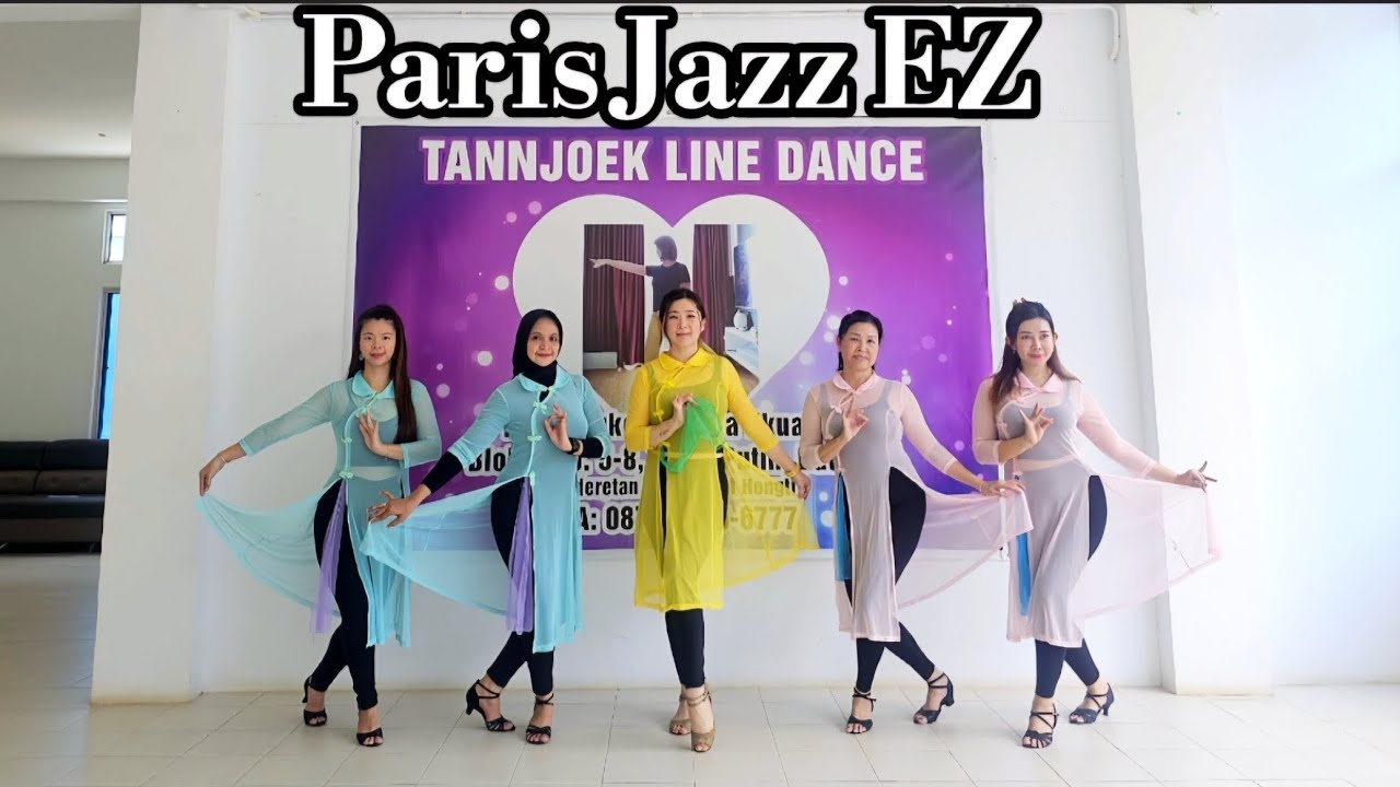 Paris Jazz EZ Line Dance - Improver Level