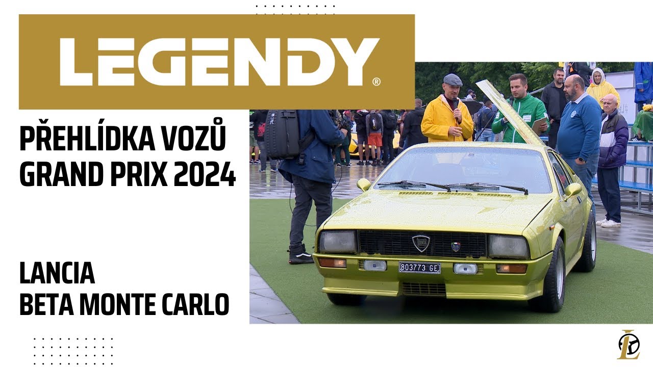 Lancia Beta Monte Carlo - LEGENDY 2024 - přehlídka Grand Prix
