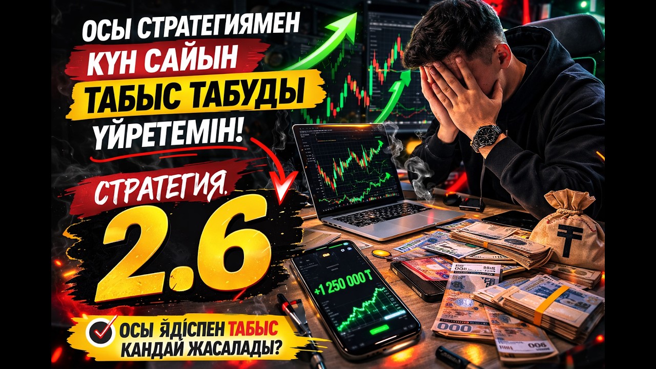 Көп трейдер білмейтін Стратегия 2.6 | Трейдинг құпиясы