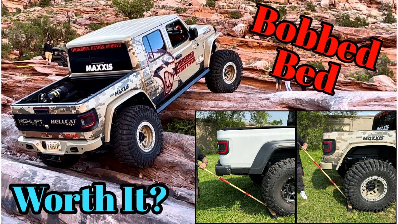Benefits of a Bobbed Bed Jeep Gladiator