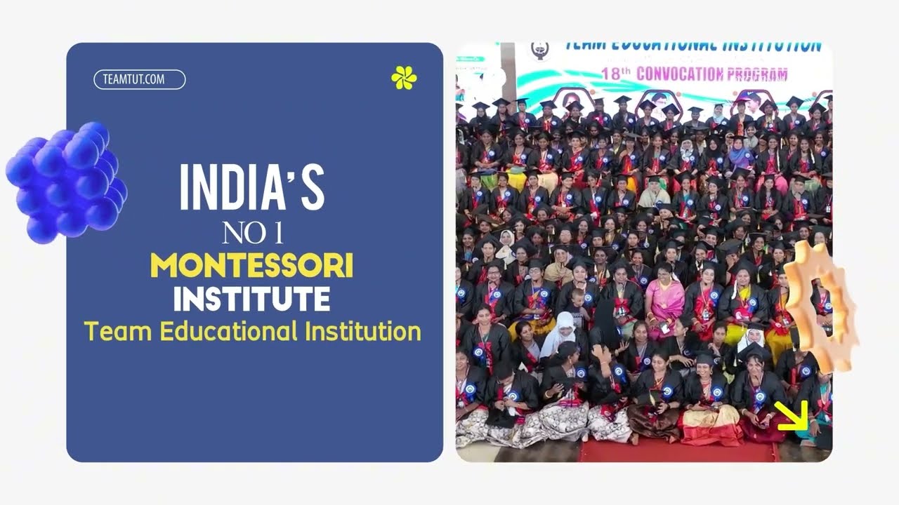 Admission Open for 2025-Team Education-Montessori Teacher Training Centre-Chennai-Tamilnadu-India