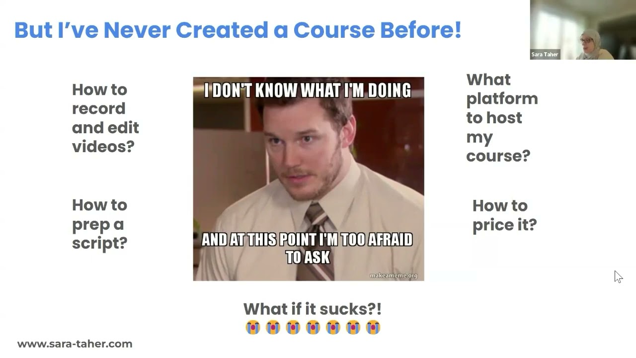 Sara Taher - A Tale Of Two Courses (Day 2 Of Search With Sean Live)