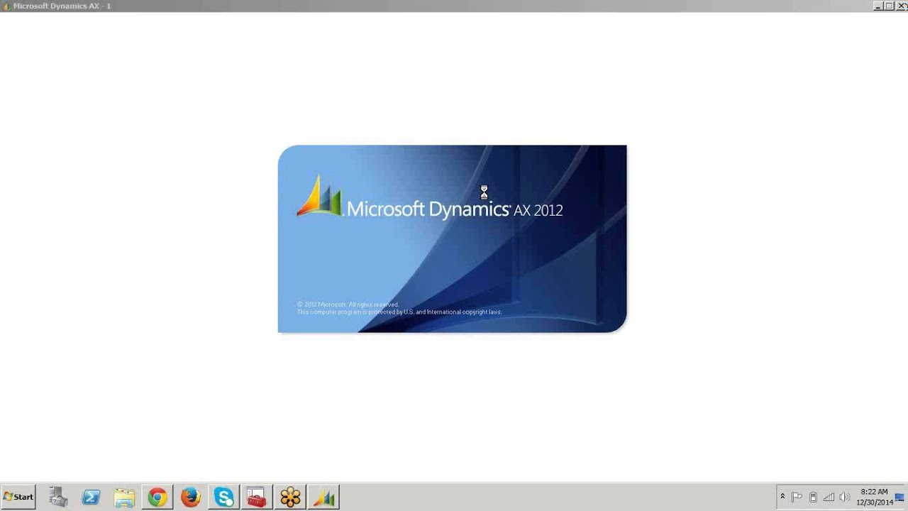 Microsoft Dynamics AX 2012 Tutorial 7