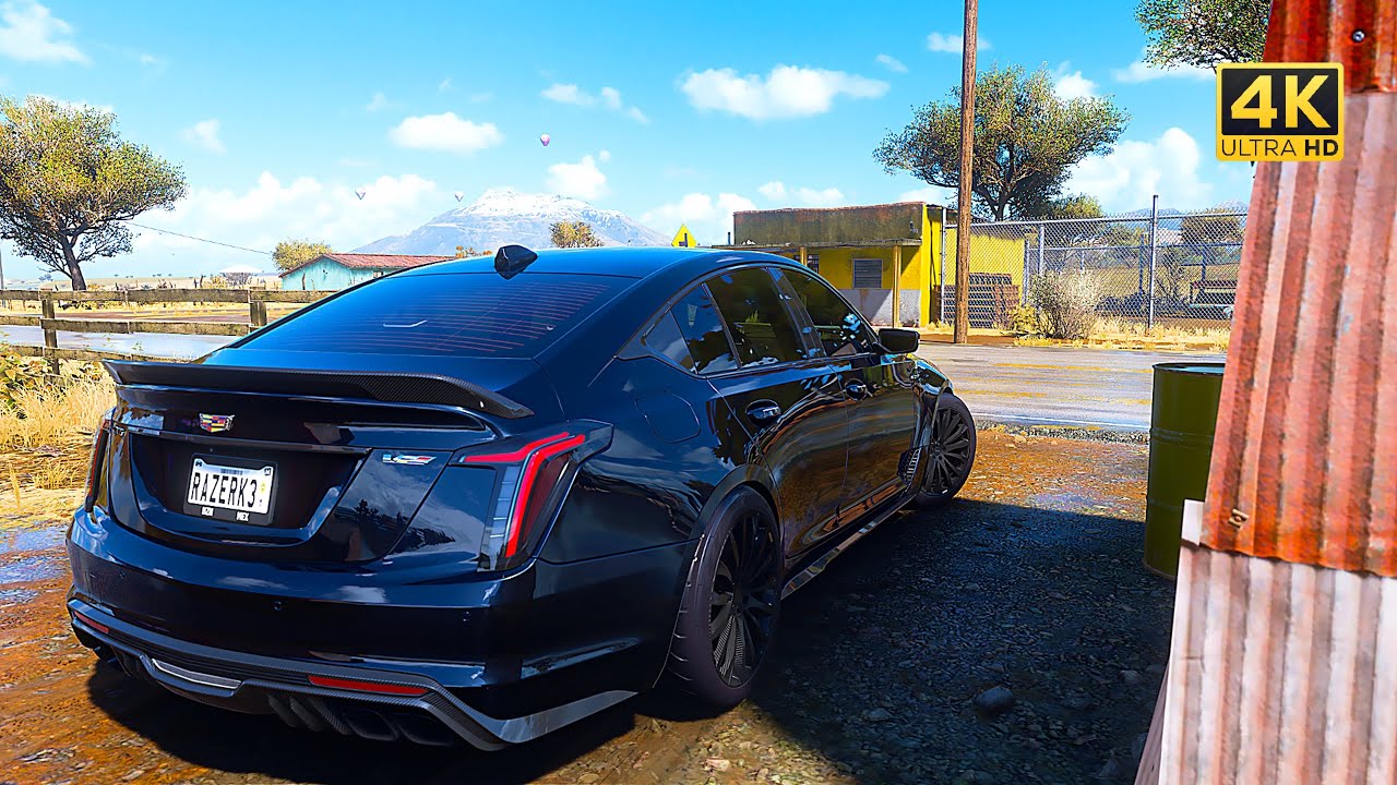 1000HP Cadillac CT5V BLACKWING - Forza Horizon 5 | 4K 60FPS