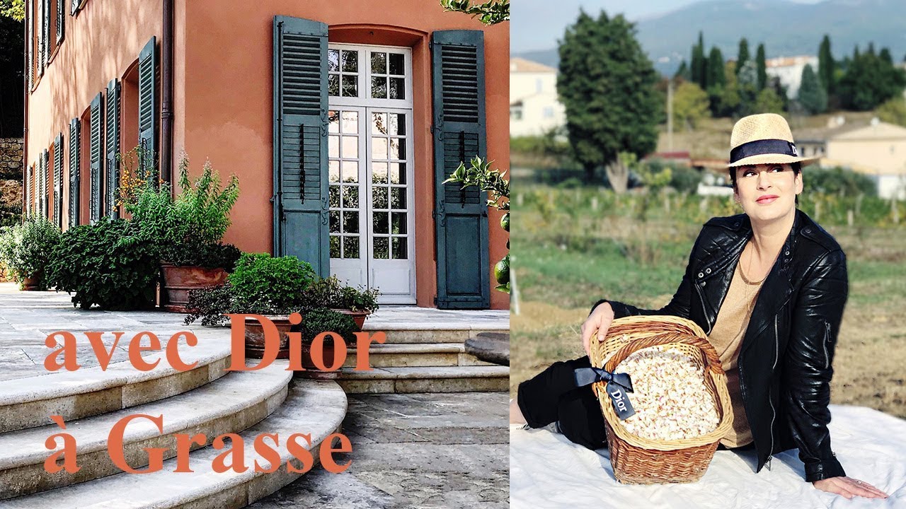 Chez Dior à Grasse, dans les champs de jasmin