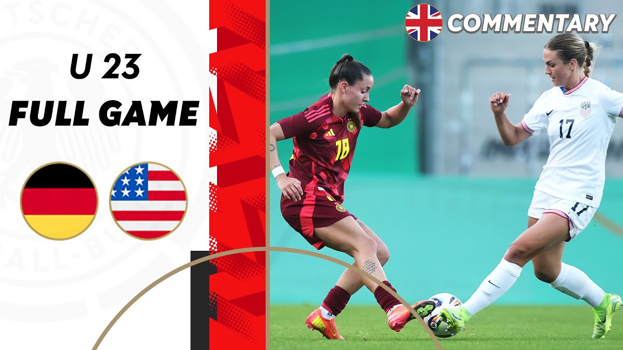 Germany U 23 vs. USA U 23 &ndash; 2nd Match | Full Game | U 23 Women's National Team