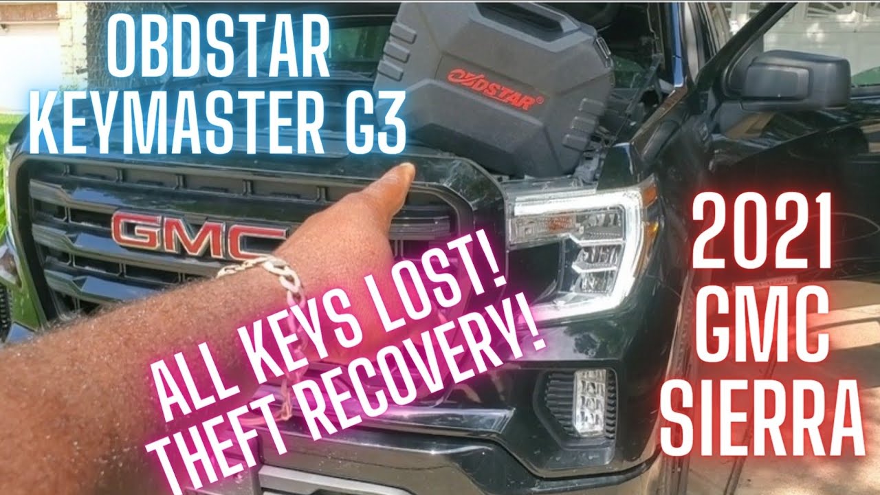 2021 GMC Sierra 1500 Chevy Silverado Все ключи утеряны OBDSTAR KeyMaster G3!