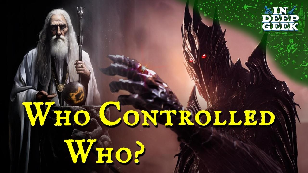 Was Sauron in control of Saruman?