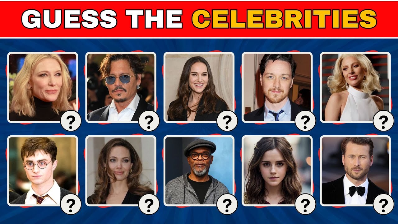 Guess the Celebrity in 3 Seconds ⏰ Quiz Challenge!