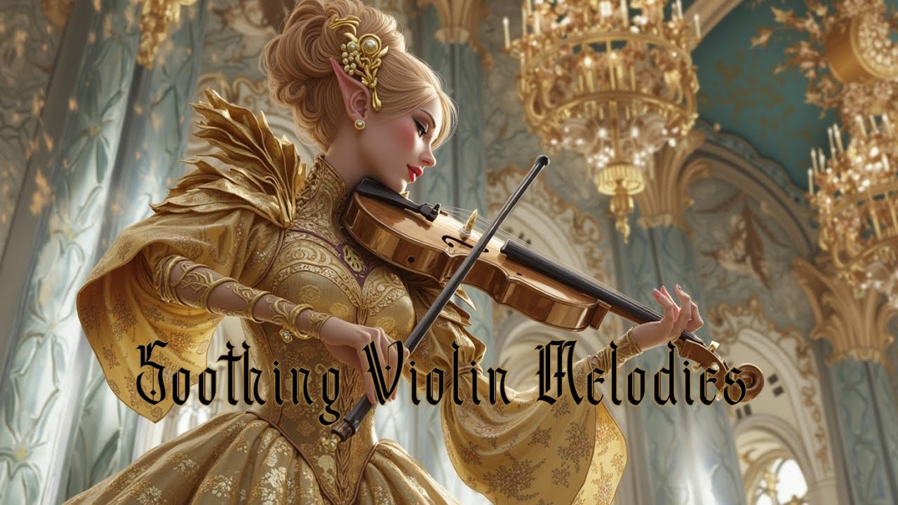Soothing Violin Melodies 🌿 Снятие стресса и спокойная концентрация