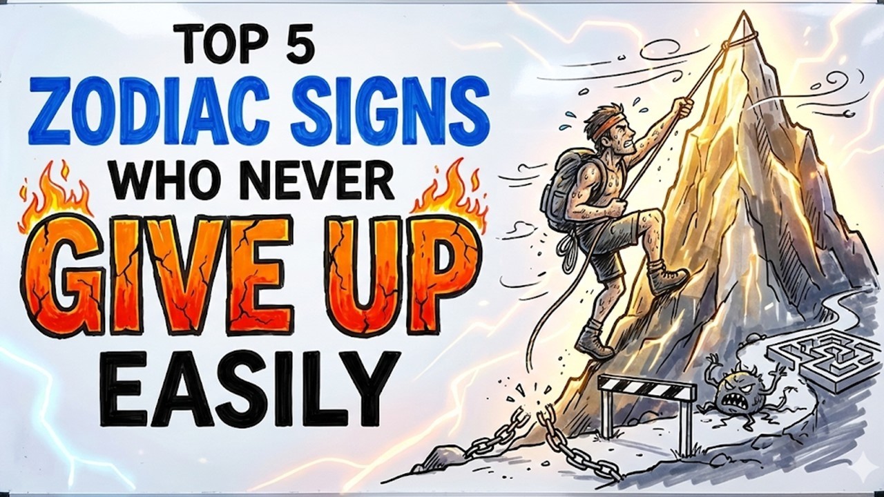 Top 5 Zodiac Signs Who Never Give Up Easily