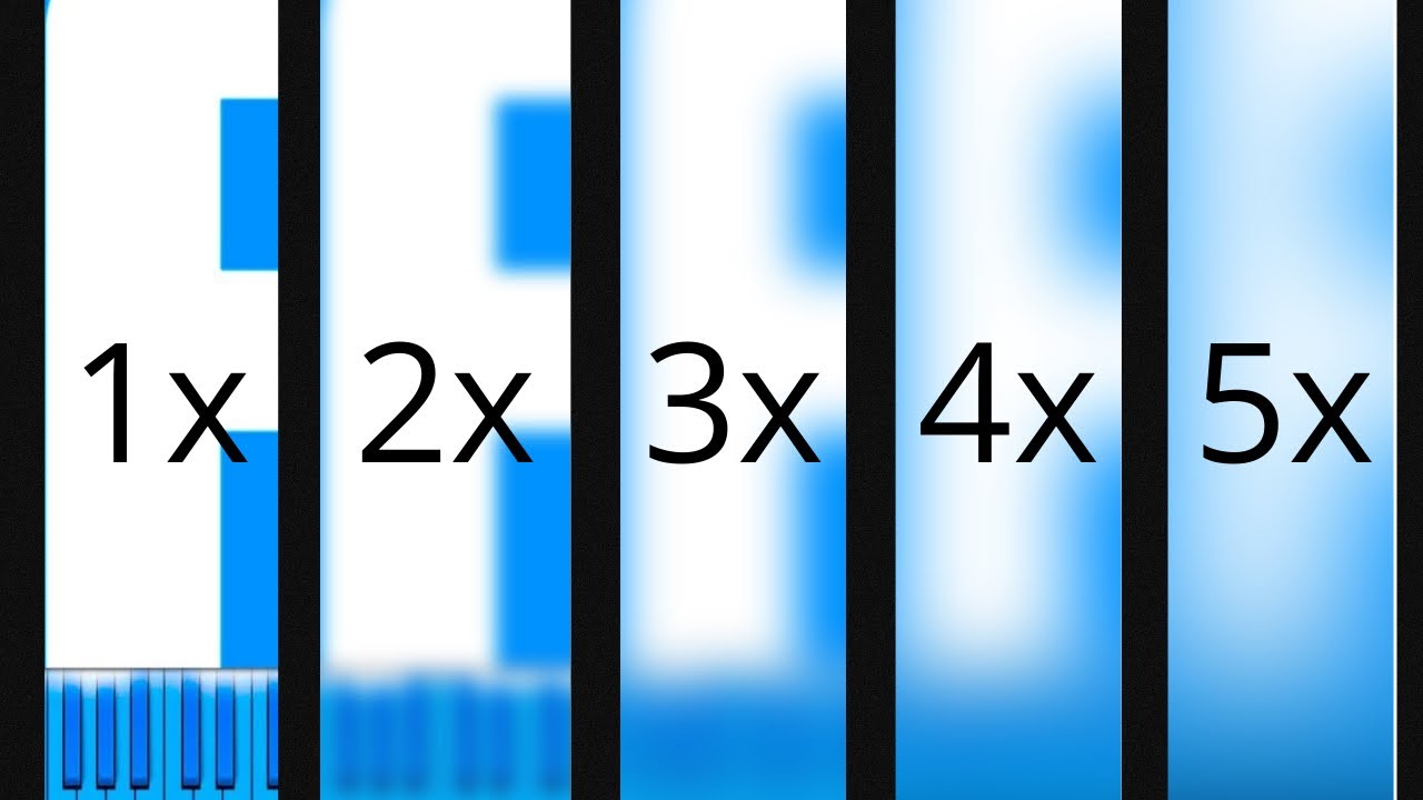 Rush F but its gets from 0.5x speed to 100x speed…