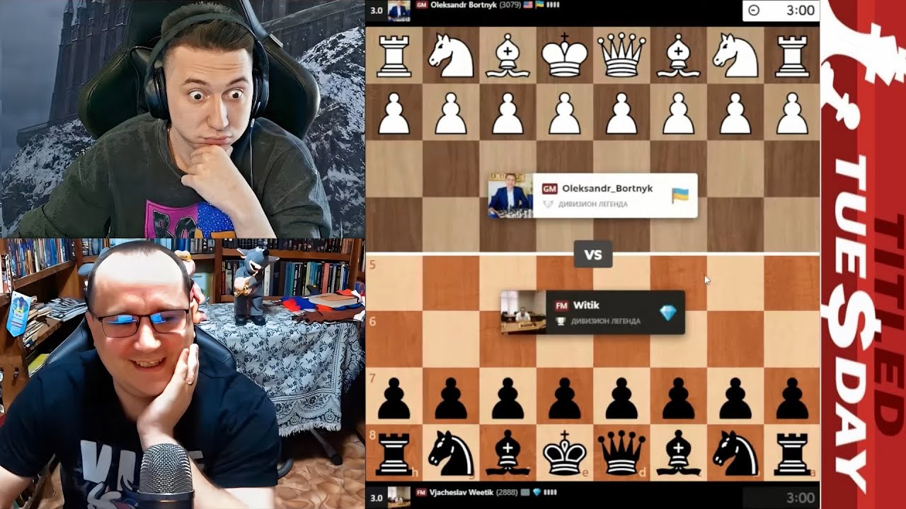 Жестокая КОНЦОВКА!!! Александр Бортник - Вячеслав Витик