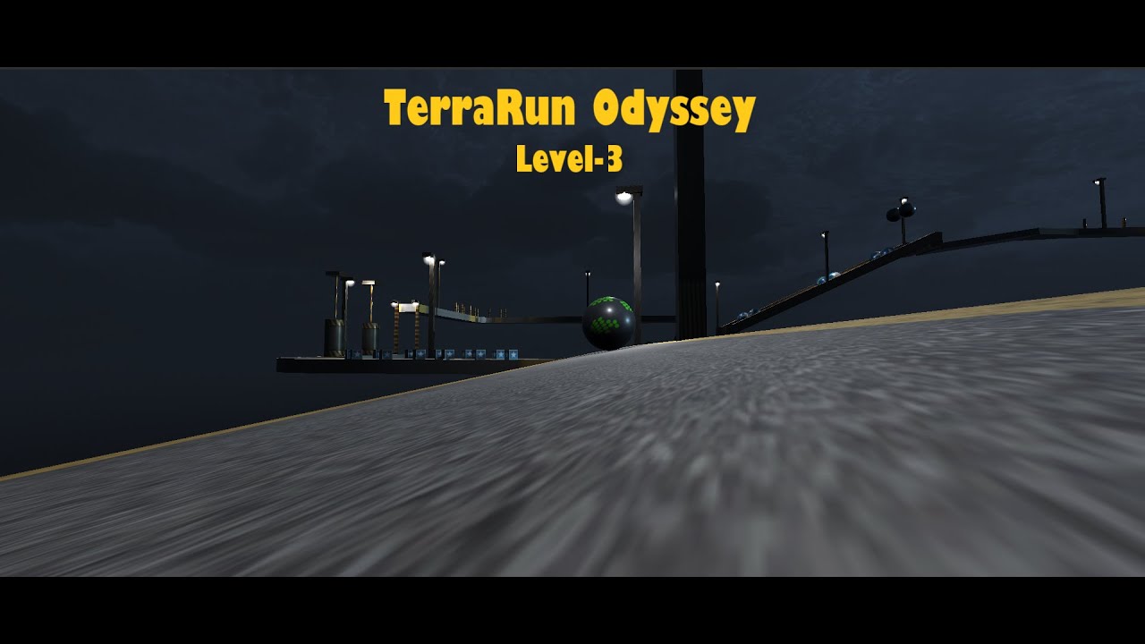 TerraRun Odyssey – Level 3 | Midnight Pathway 🌙 (Gameplay)