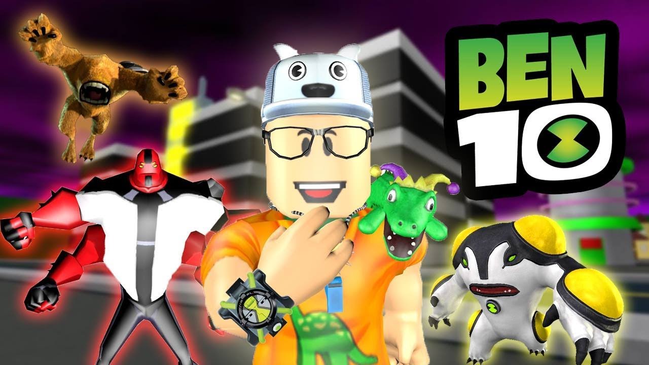 ROBLOX: O VELHOTE SE TRANSFORMOU EM TODOS OS ALIENS DO BEN 10! - Joga Velhote