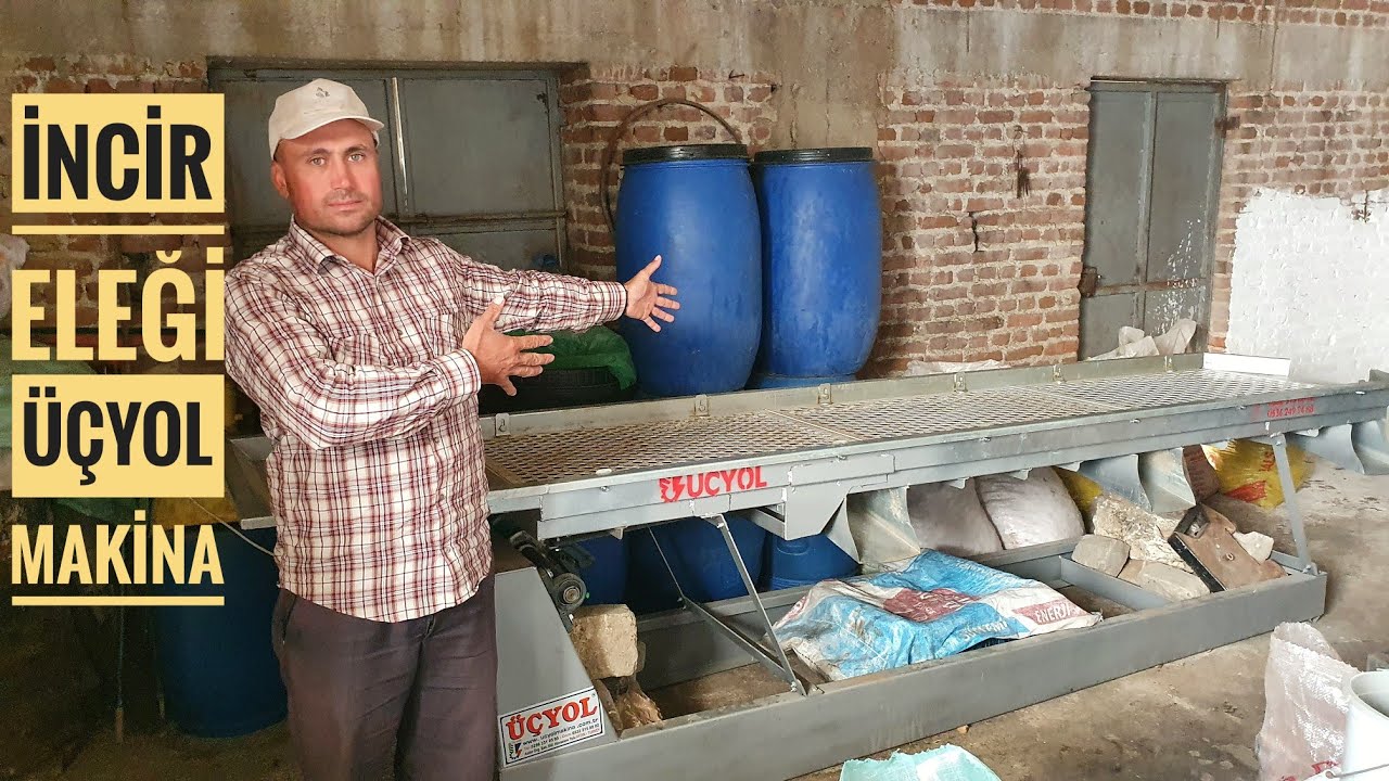 6 Saniyede Bir Kasa Eler mi ? - Yeni İncir Eleğimiz - (ÜçYol Makina Aydın)