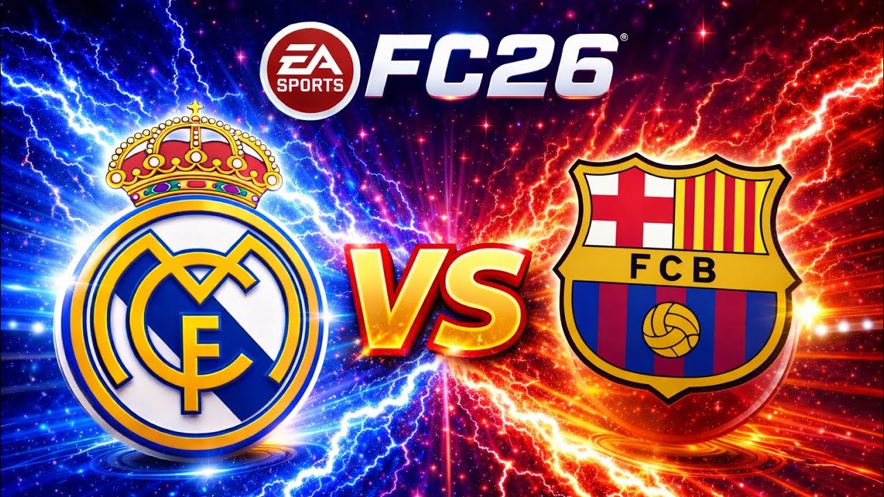Real Madrid vs FC Barcelona - Full Match Gameplay | EA SPORTS FC 26