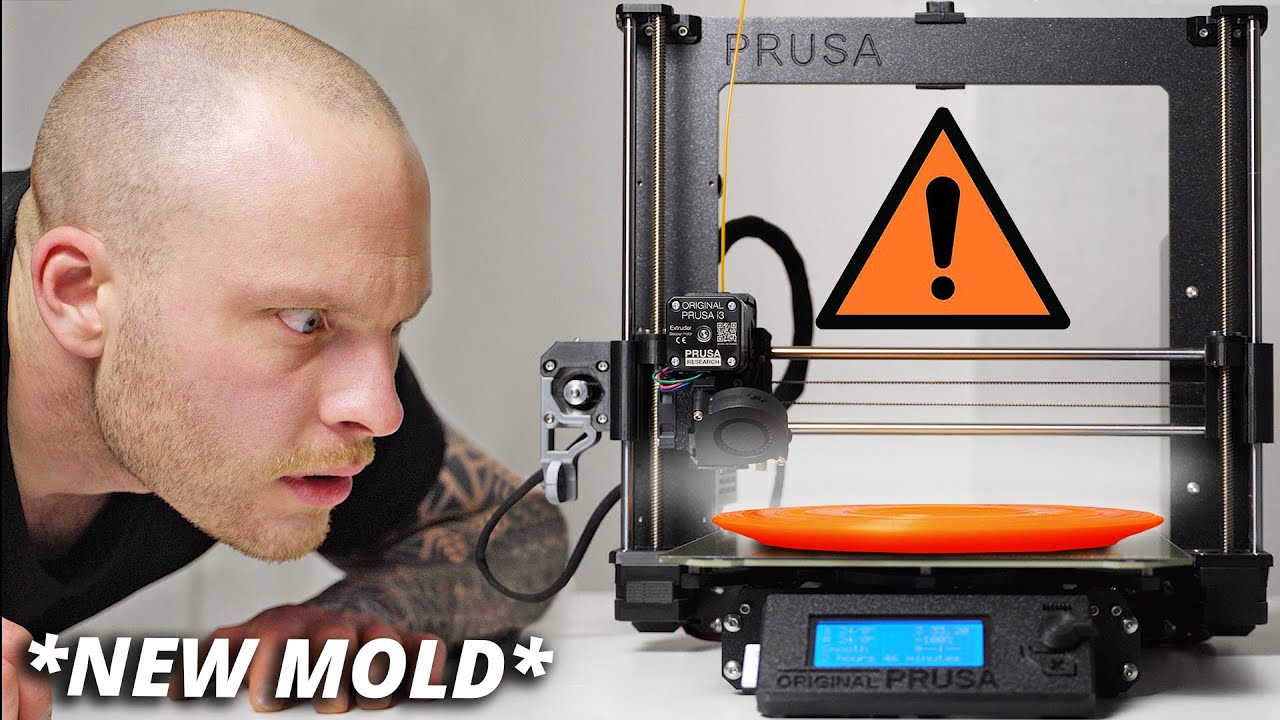 3D PRINTING THE MOST OVERSTABLE DISC IN THE WORLD **NEW MOLD**