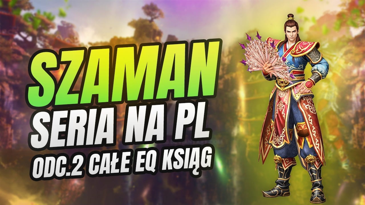 Metin2 PL Szamanem smokiem #2 - Całe eq ksiąg