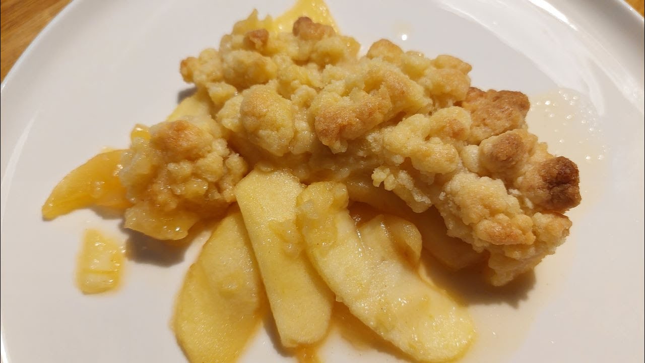 Apfel Crumble, vegan / Apple Crumble, vegan