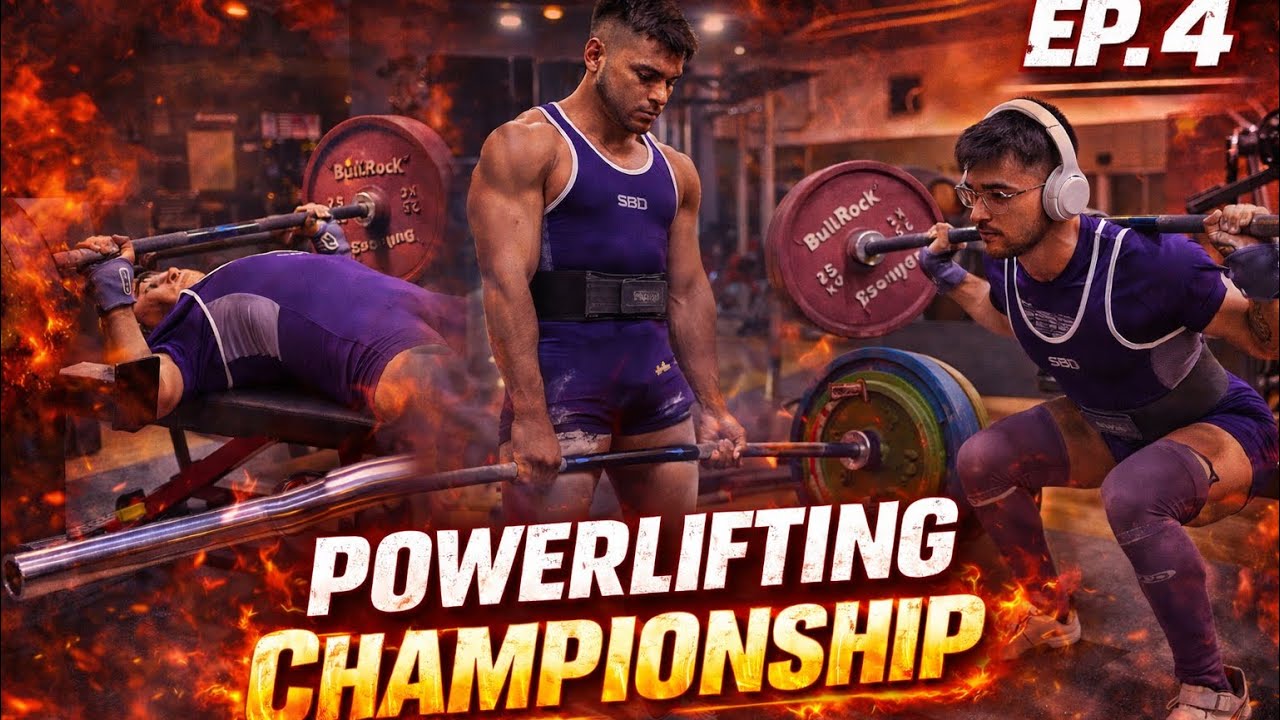 • Road to Maharashtra Powerlifting Championship •    •Episode-4