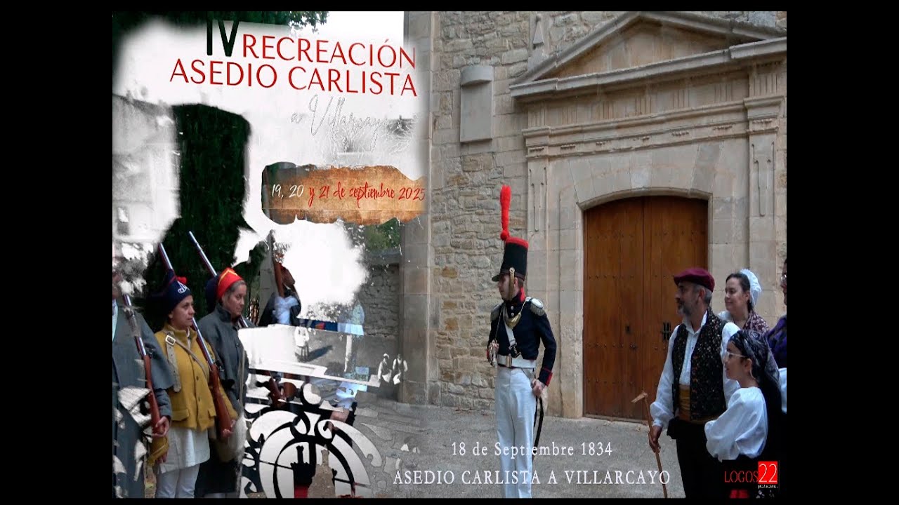 Villarcayo, Asedio carlista en el 1834. Recreación 2025