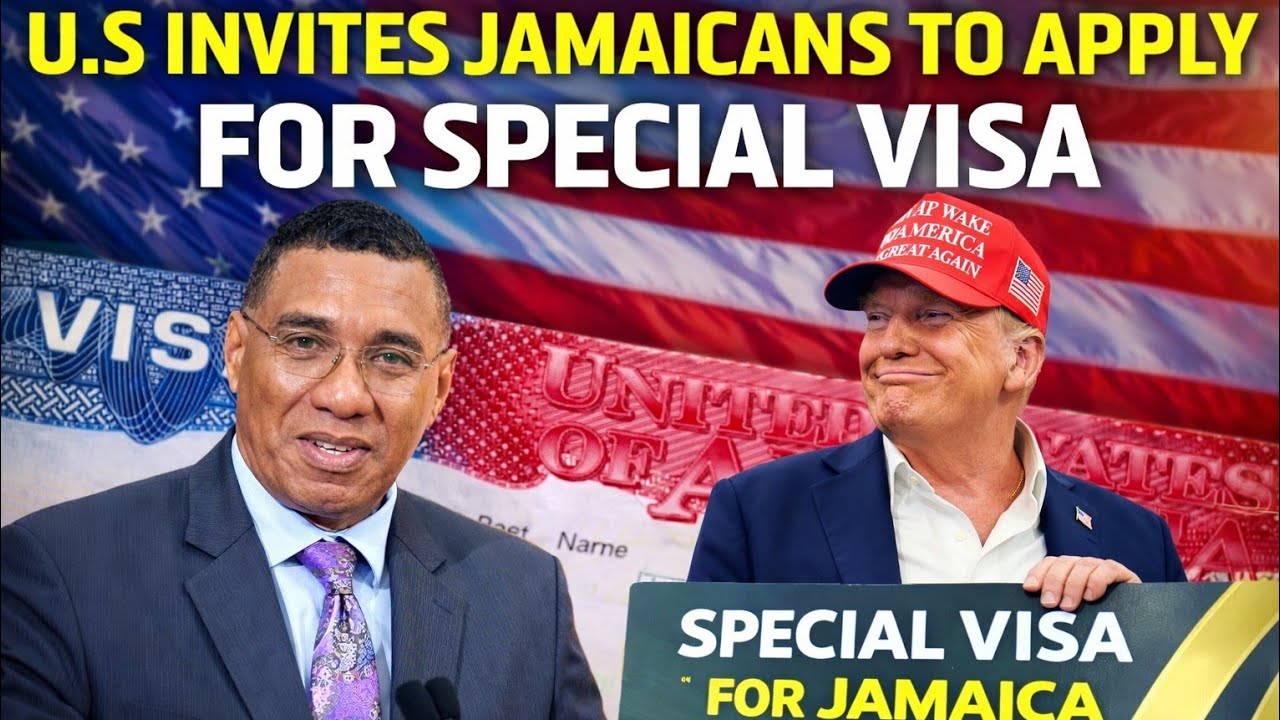 US Embassy Invites Jamaicans For Special Visa