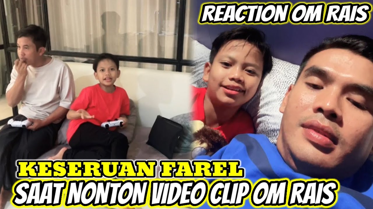 KELUCUAN FAREL PRAYOGA SAAT MENONTON ALBUM OM RAIS SIMPSON