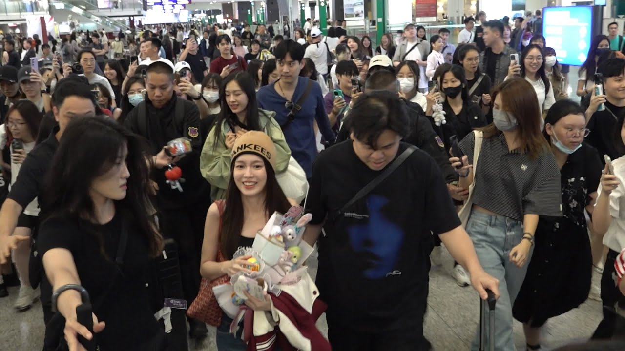 MilkLove｜Milk (มิ้ลค์)、Love (เลิฟ) Hong Kong Airport Arrival 20240601 (Bangkok→Hong Kong)