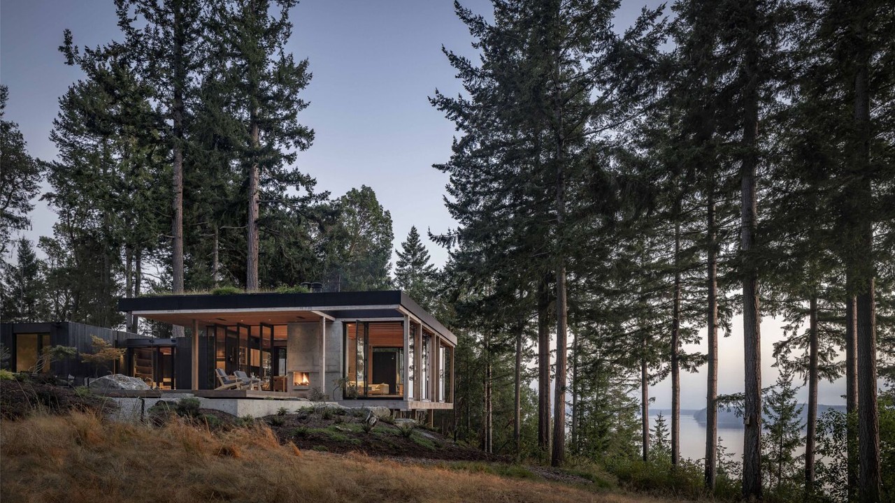 3900 Sq. Ft Longbranch Residence – A Modern Forest House Design to Response Natural Meadows #home