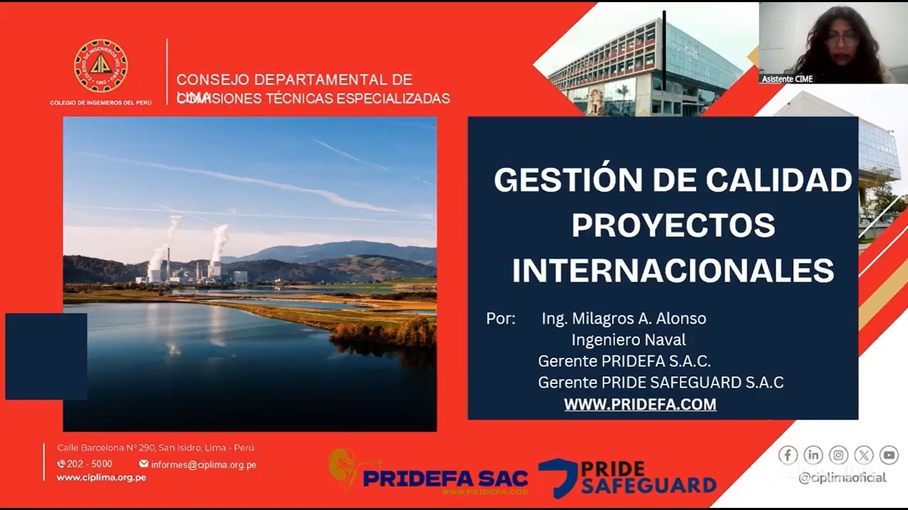 GESTIÓN DE CALIDAD PROYECTOS INTERNACIONALES