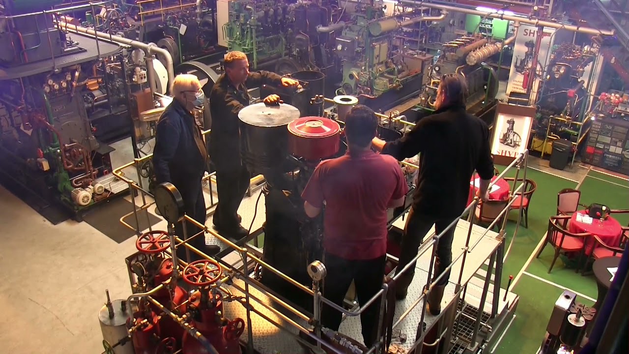 Eerste keer opstarten Werkspoor A frame