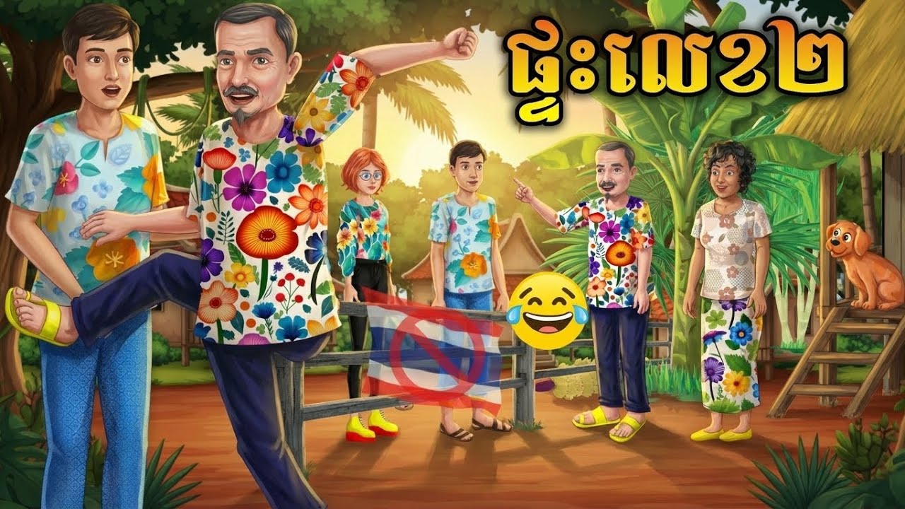 រឿង អ្នកជិតខាងផ្ទះលេខ២ |ស្លឹកចេកមាស និទាន | Khmer Fairy Tales 2026