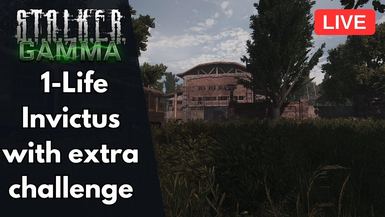 S.T.A.L.K.E.R. GAMMA: 1-Life Invictus attempts with rules