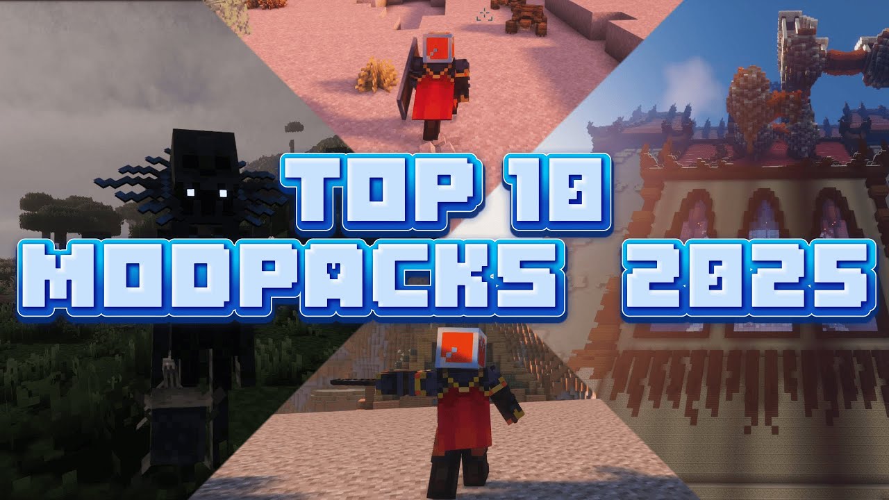 ¡Estos Modpacks de Minecraft 2025 Son una LOCURA! 🔥(RPG, Bosses, Quests,  Aventura y Magia)