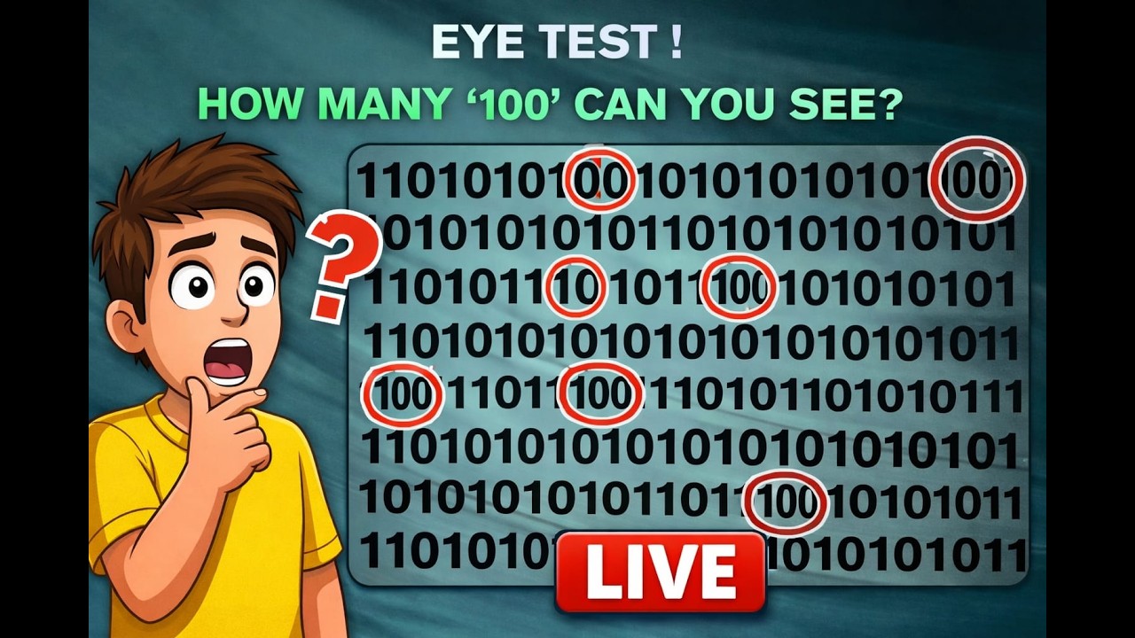 IQ Test LIVE 😳 Most People Miss One! #iqtest #quiz #livequiz
