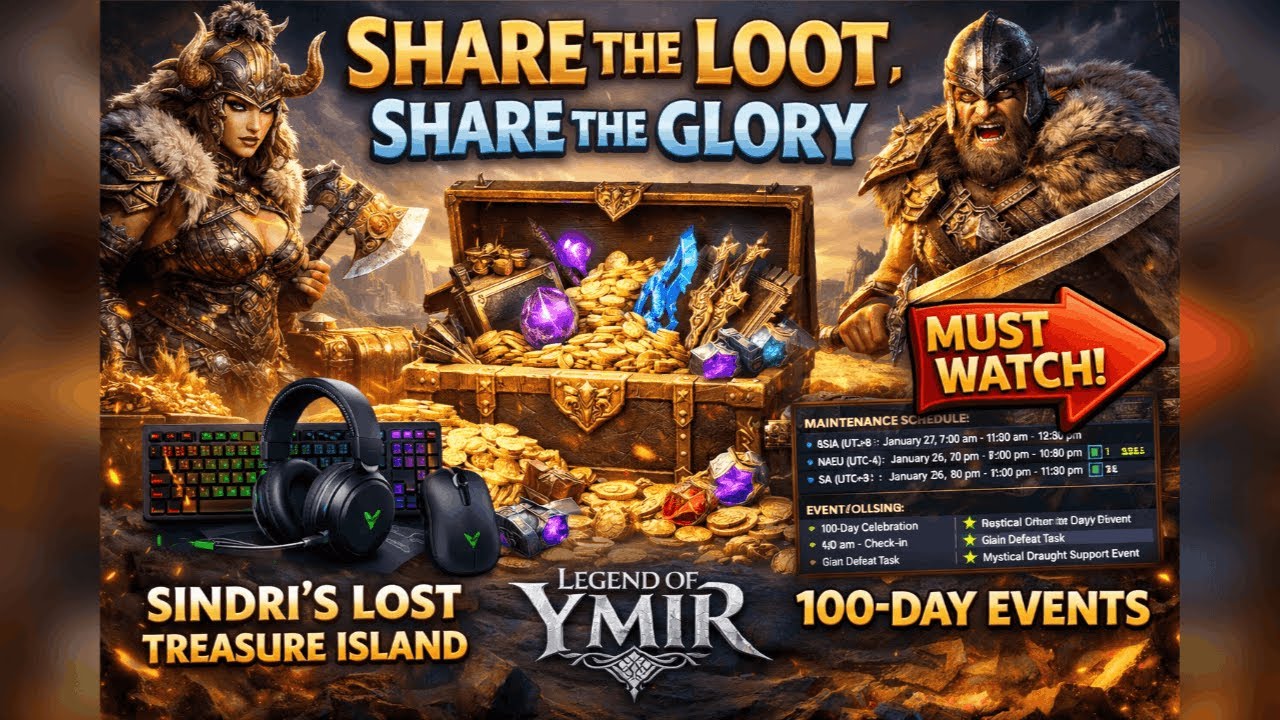 Обновление игры Legend of YMIR: 100-дневное событие