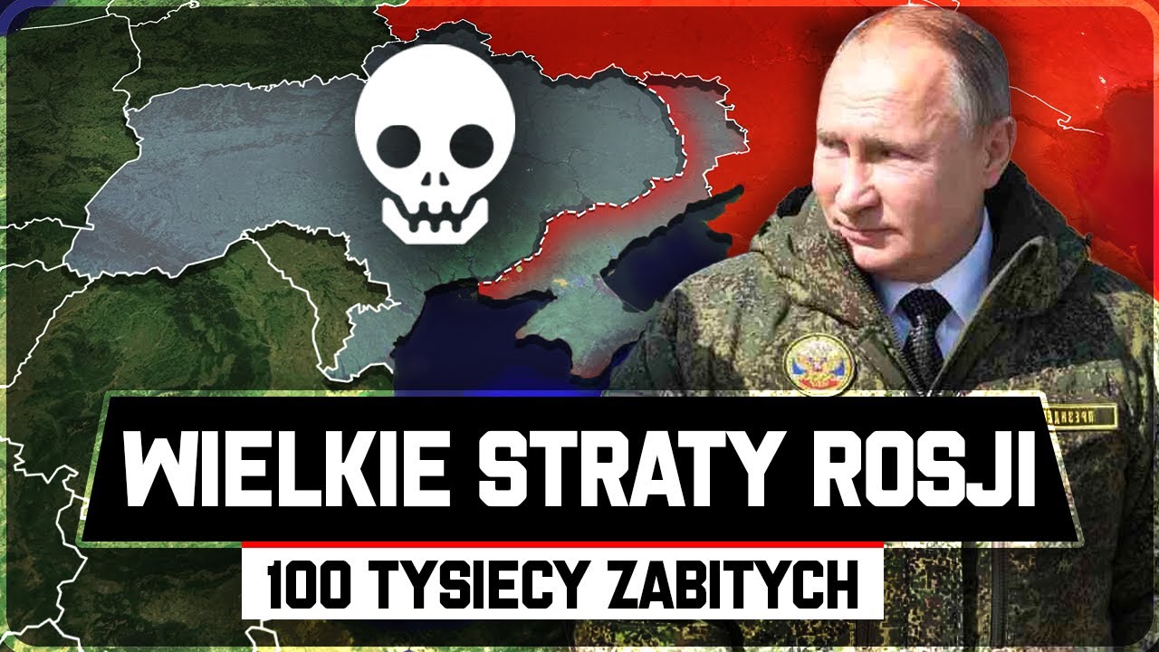 Wielkie STRATY ROSJI - Jaki sprzęt i co PUTIN stracił na WOJNIE?