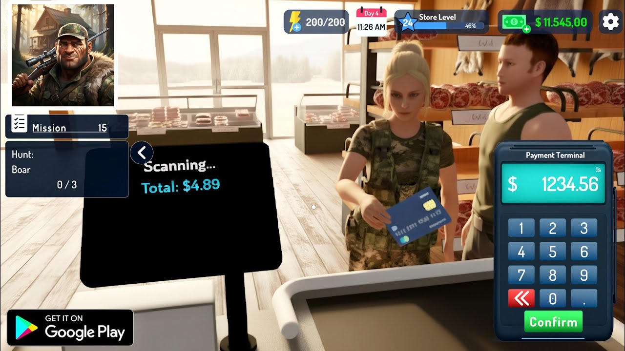 Hunt Store Simulator Mobile HD Android & iOS Gameplay #androidgames #mobilegames 