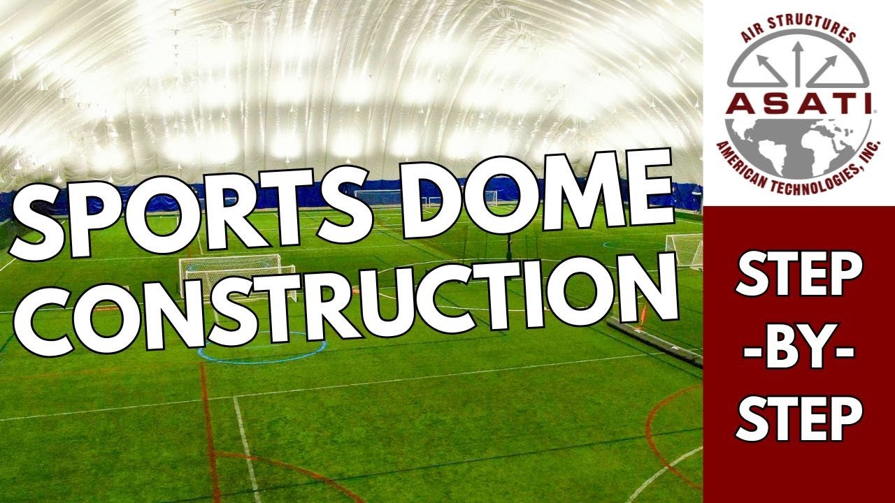 Sports Dome Construction Process: Capelli Sports Complex