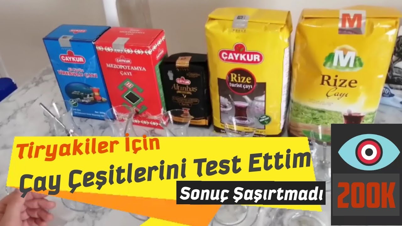 Çay Kalite Testi.